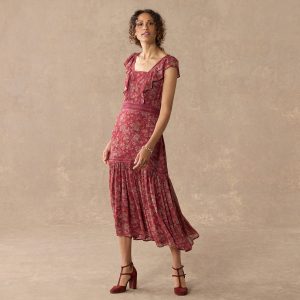 Harvest Florals Dress. Petite
